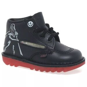Kickers Star Wars Kids Black Boots